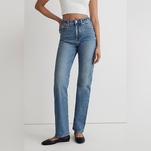 Madewell 90s Straight Jean (Enmore Wash) SIZE 27